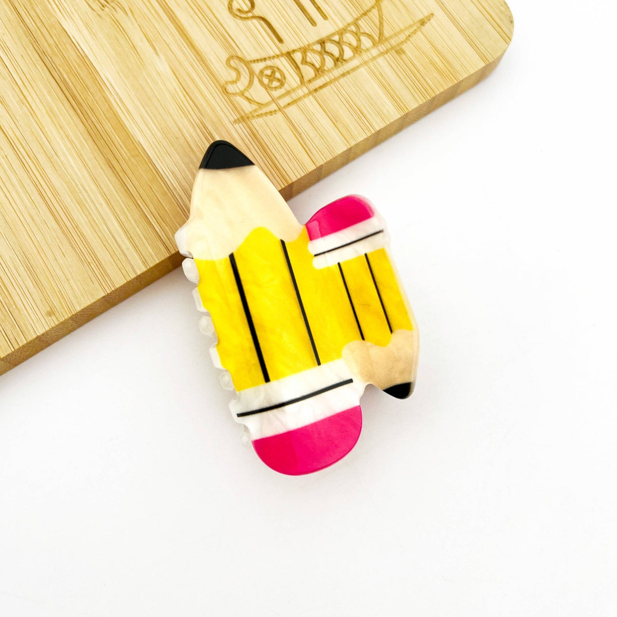Pencil Claw Clip, Stationery Hair Clip - Abigail Fox Designs Nantucket