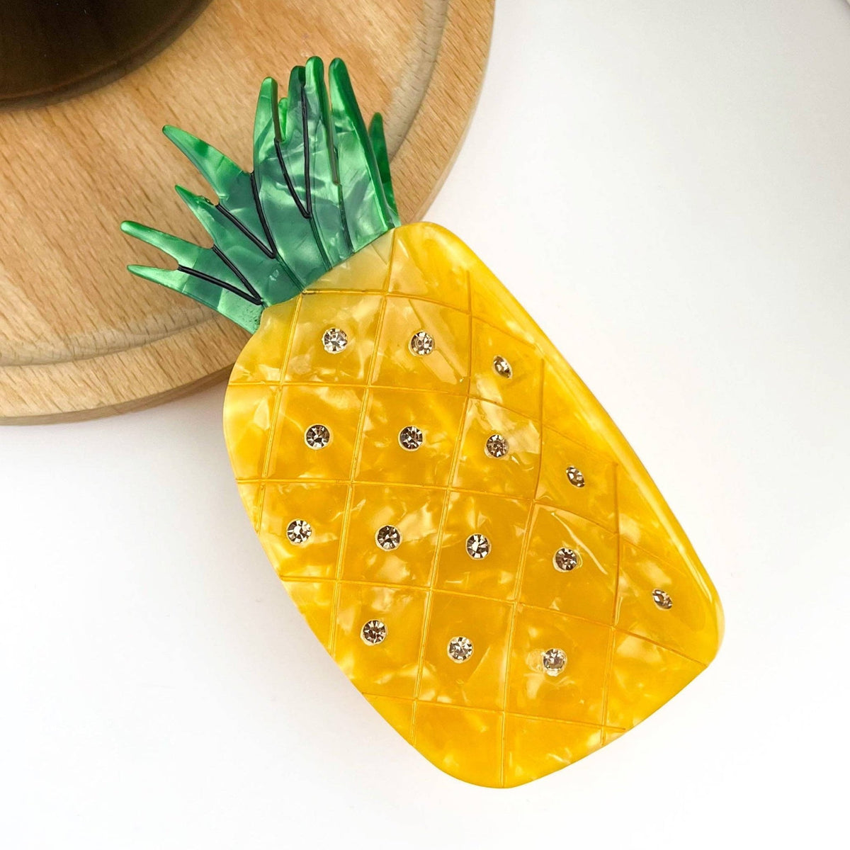 Pineapple Hair Claw Clip - Abigail Fox Designs Nantucket