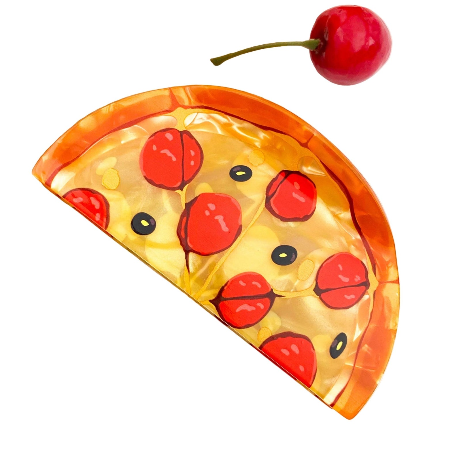 Pizza Hair Claw Clip - Abigail Fox Designs Nantucket