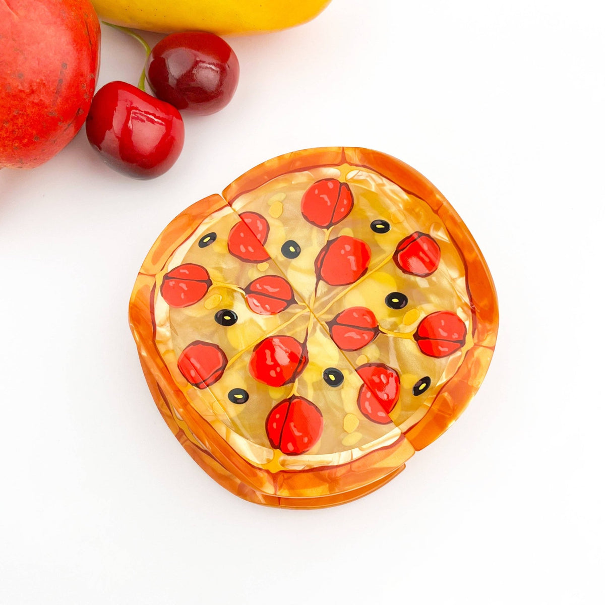 Pizza Hair Claw Clip - Abigail Fox Designs Nantucket