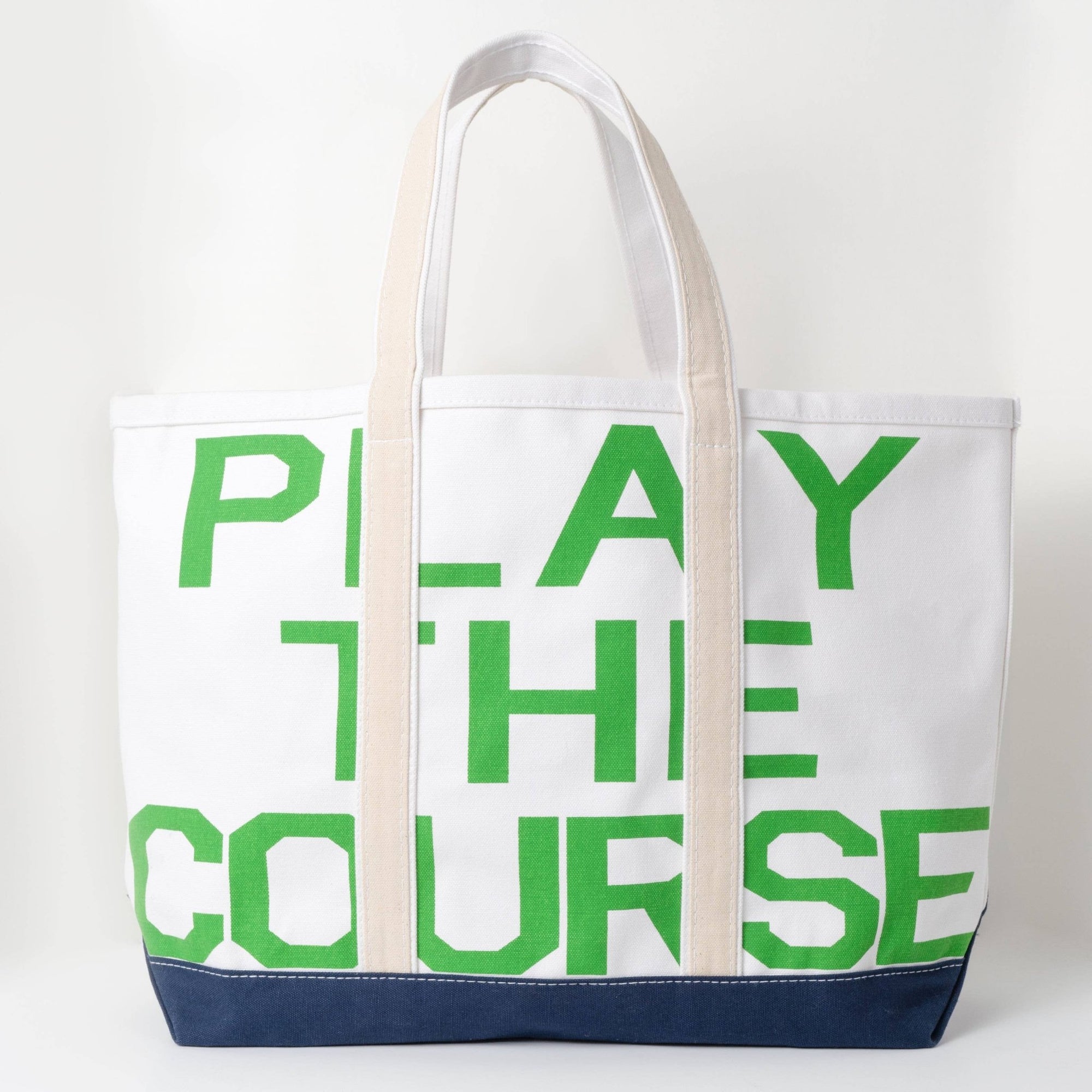 Play the Course Canvas Bag - Abigail Fox Designs
