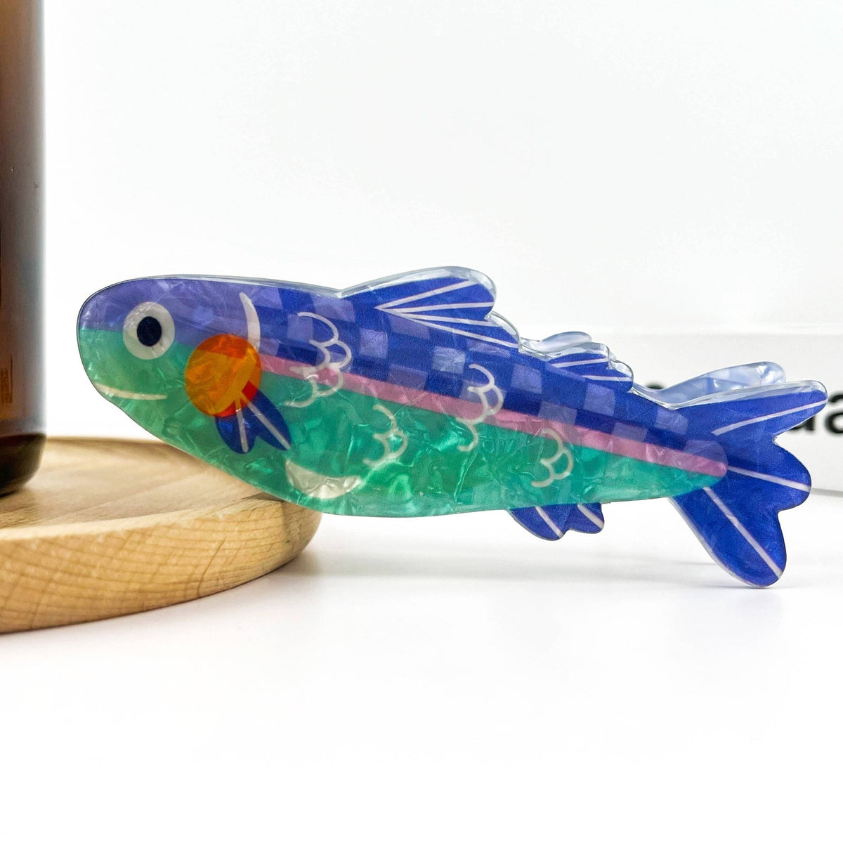 Sardine Hair Claw Clip - Abigail Fox Designs Nantucket