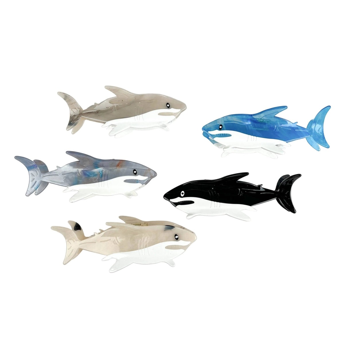 Shark Claw Clip - Abigail Fox Designs Nantucket
