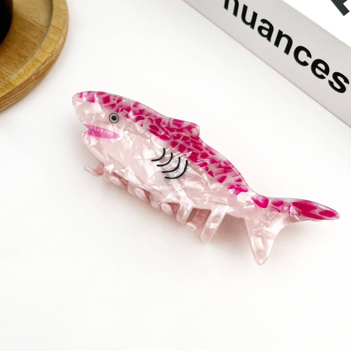 Shark Hair Claw Clip - Abigail Fox Designs Nantucket
