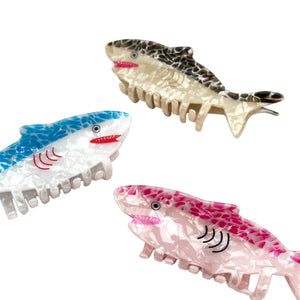 Shark Hair Claw Clip - Abigail Fox Designs Nantucket