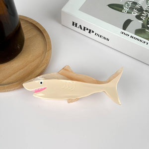 Shark Hair Clip,Marine Animal Claw Clip - Abigail Fox Designs Nantucket