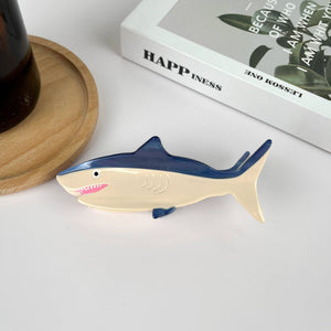Shark Hair Clip,Marine Animal Claw Clip - Abigail Fox Designs Nantucket