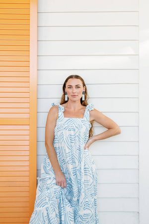 Shark Stripe Florence Dress - Abigail Fox Designs Nantucket