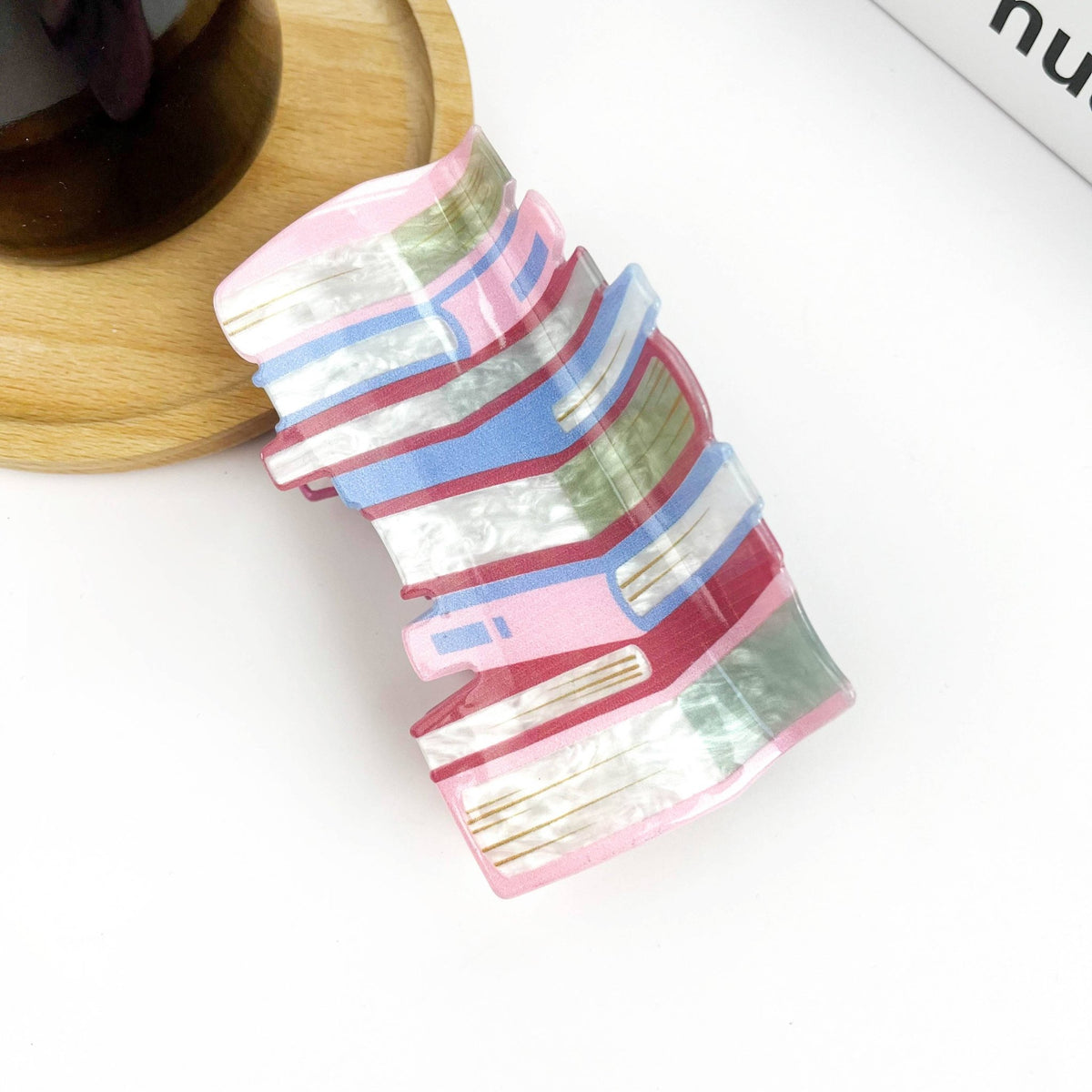 Stack of Books Hair Clip - Abigail Fox Designs Nantucket