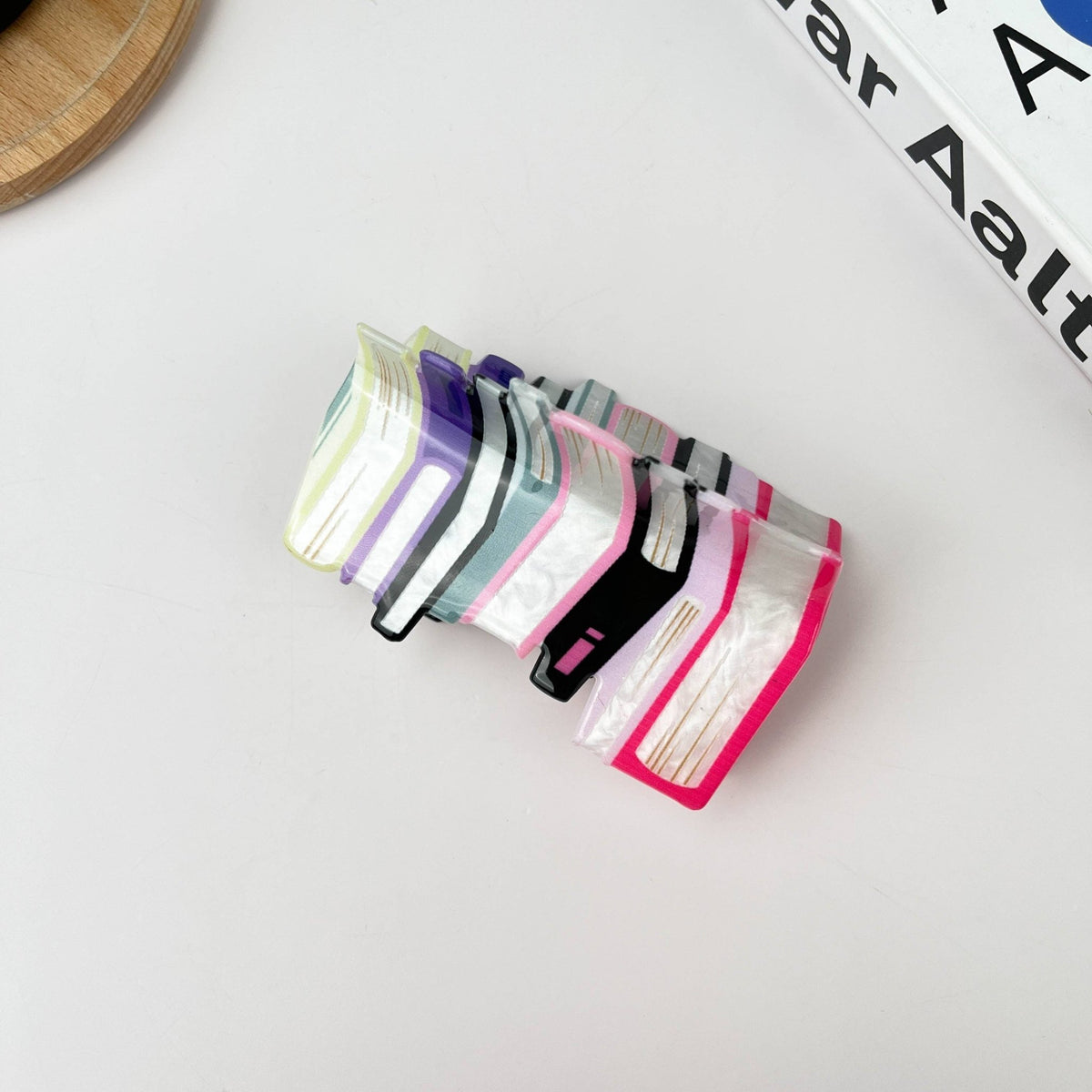 Stack of Books Hair Clip - Abigail Fox Designs Nantucket