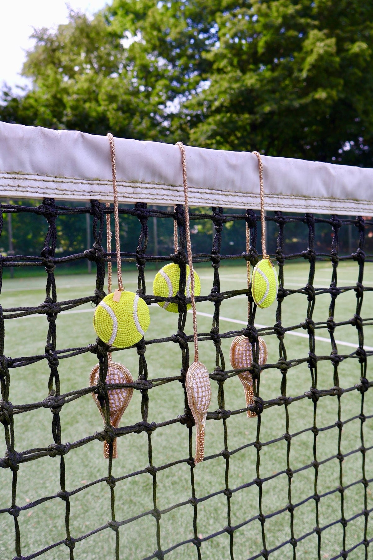 Tennis Bag Charm - Abigail Fox Designs Nantucket