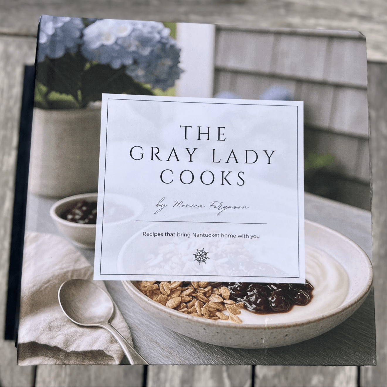 The Grey Lady Cooks, Nantucket Cookbook - Abigail Fox Designs Nantucket