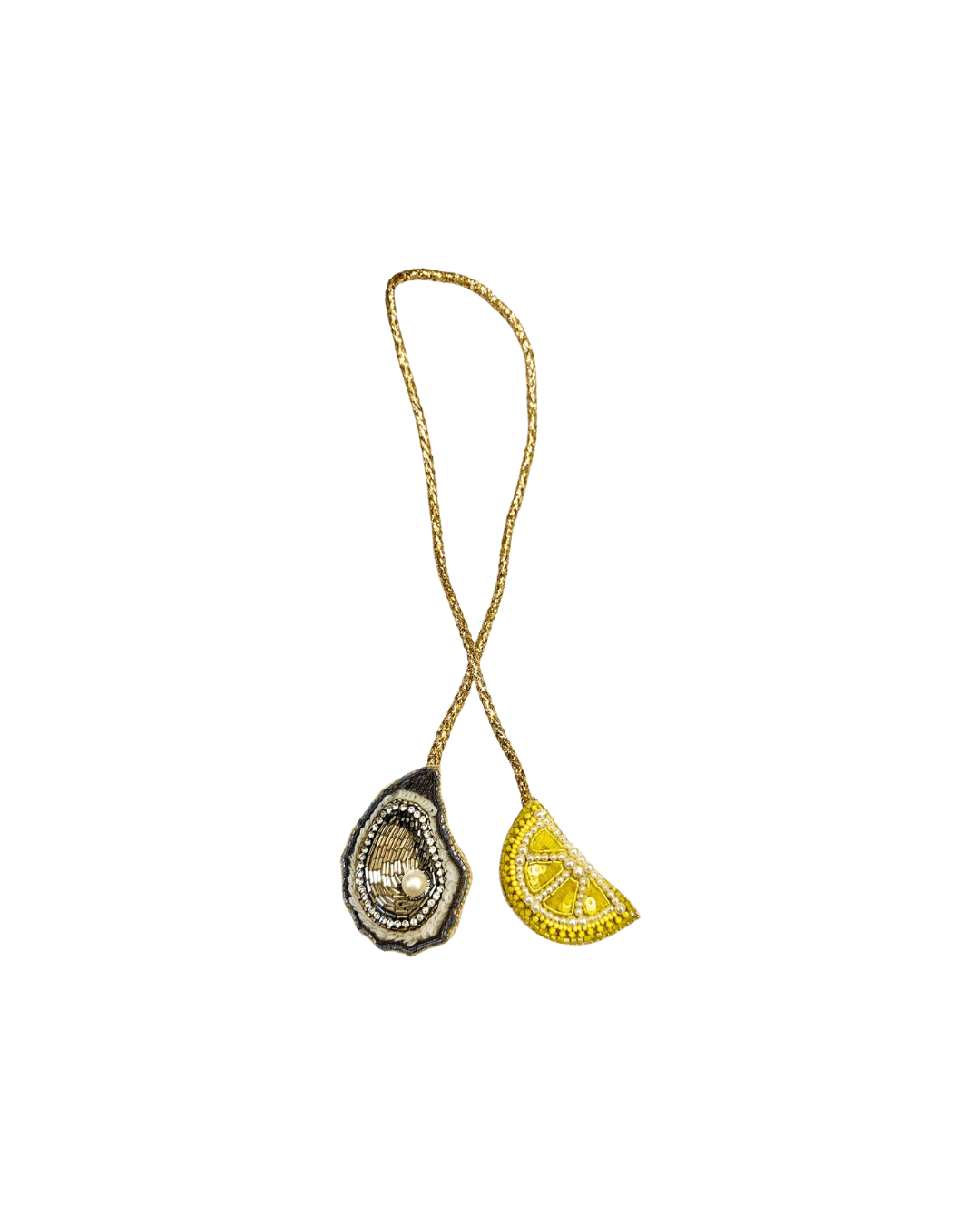 The Oyster Bag Charm - Abigail Fox Designs Nantucket