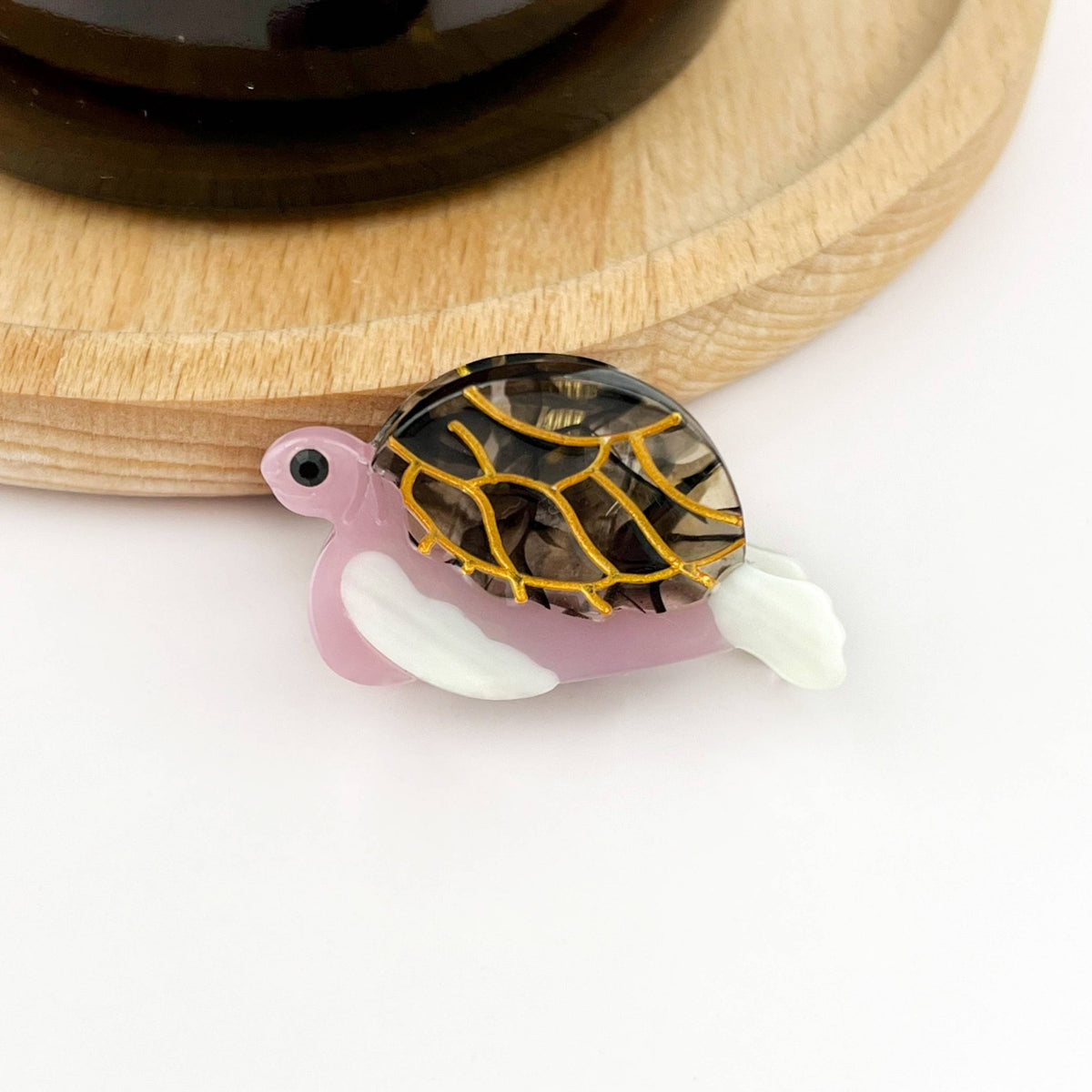 Turtle Claw Clip, Large & Mini Hair Clip - Abigail Fox Designs Nantucket