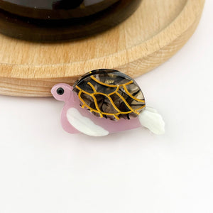 Turtle Claw Clip, Large & Mini Hair Clip - Abigail Fox Designs Nantucket