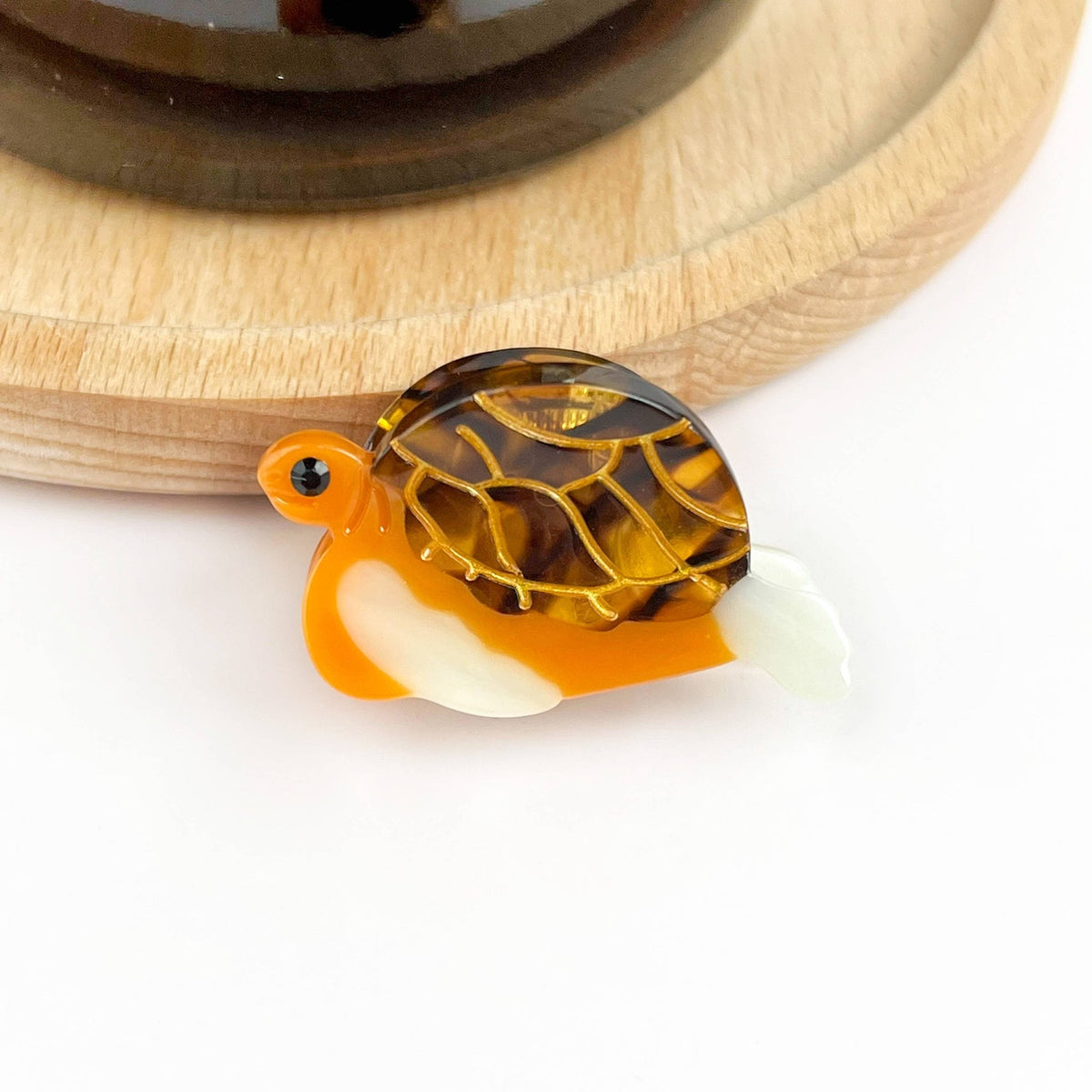 Turtle Claw Clip, Large & Mini Hair Clip - Abigail Fox Designs Nantucket