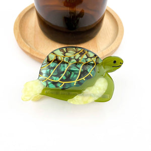 Turtle Claw Clip, Large & Mini Hair Clip - Abigail Fox Designs Nantucket