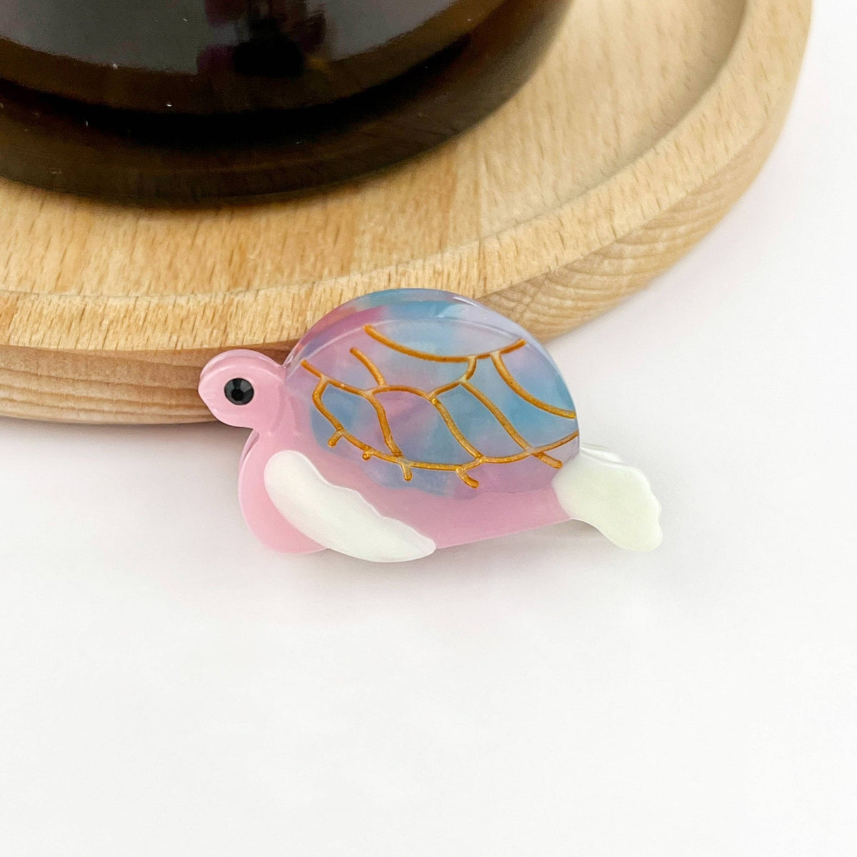 Turtle Claw Clip, Large & Mini Hair Clip - Abigail Fox Designs Nantucket