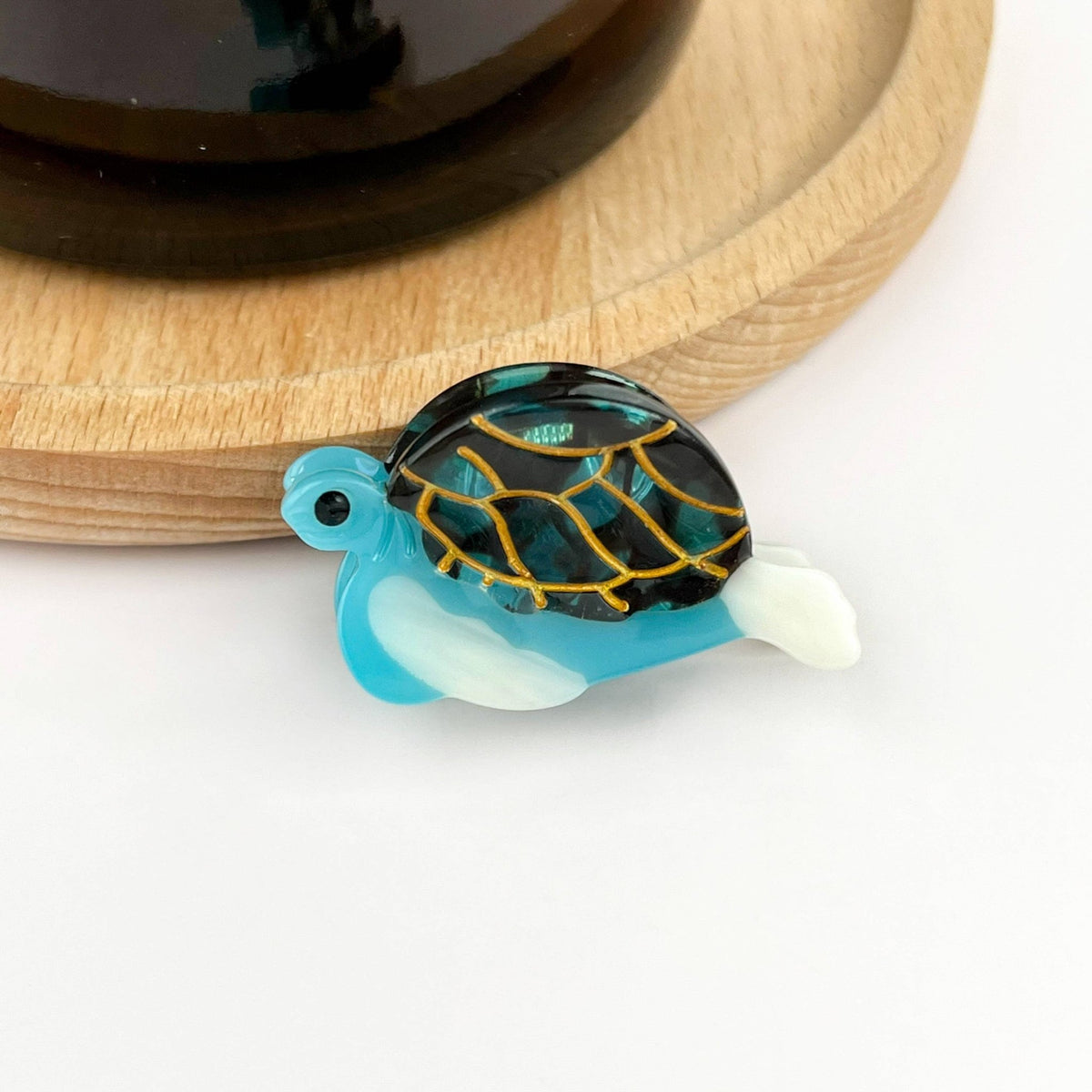Turtle Claw Clip, Large & Mini Hair Clip - Abigail Fox Designs Nantucket