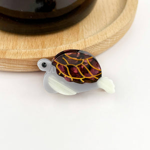 Turtle Claw Clip, Large & Mini Hair Clip - Abigail Fox Designs Nantucket