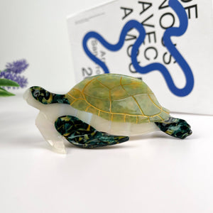 Turtle Hair Clip,Animal Claw Clip - Abigail Fox Designs Nantucket