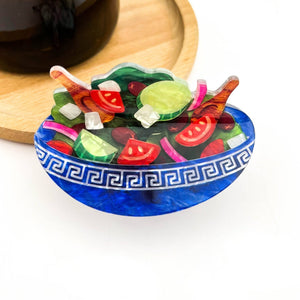 Vegetable Salad Hair Claw Clip, Food Hair Clip - Abigail Fox Designs Nantucket
