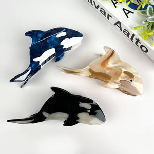 Whale Hair Clip,Marine Animal Hair Clip - Abigail Fox Designs Nantucket