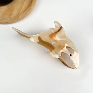 Whale Hair Clip,Marine Animal Hair Clip - Abigail Fox Designs Nantucket