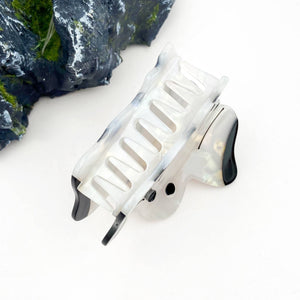 White Ghost Hair Claw Clip, Cute Halloween Hair Clip - Abigail Fox Designs Nantucket