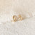 18k Gold Filled Teardrop Stud Earrings - Abigail Fox Designs