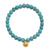 6mm Turquoise Sun Stretch Bracelet - Abigail Fox Designs