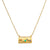 7 Chakra Stone Plate Necklace - Abigail Fox Designs