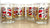 Culver, Signed Vintage Mid-Century Barware, Santa "Noel" Old Fashioned Tumblers, Set of 4