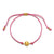 "A New Day" Summer Sun White Topaz Adjustable Cord Bracelet - Abigail Fox Designs