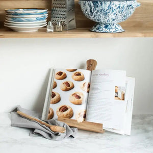 Acacia Wood Tablet Cooking Stand - Abigail Fox Designs