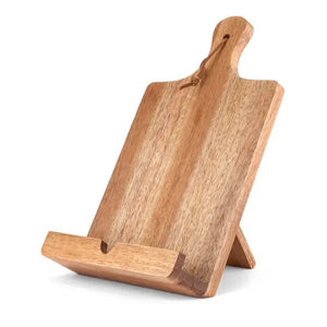 Acacia Wood Tablet Cooking Stand - Abigail Fox Designs