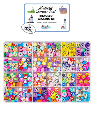 Add On- Nantucket Bracelet Kit, Faux Pearls assorted sizes - Abigail Fox Designs
