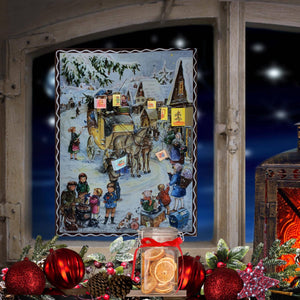 Advent Calendar Horse and Carriage With Gifts - Abigail Fox Designs