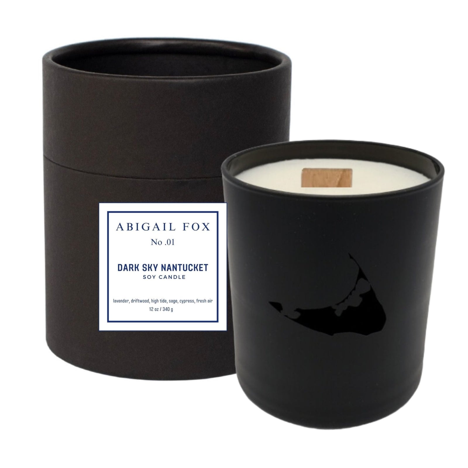 AF No. 01 Dark Sky Nantucket Soy Candle