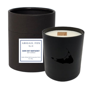 AF No. 01 Dark Sky Nantucket Soy Candle - Abigail Fox Designs