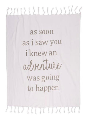 As Soon As I Saw You Blanket - Abigail Fox Designs
