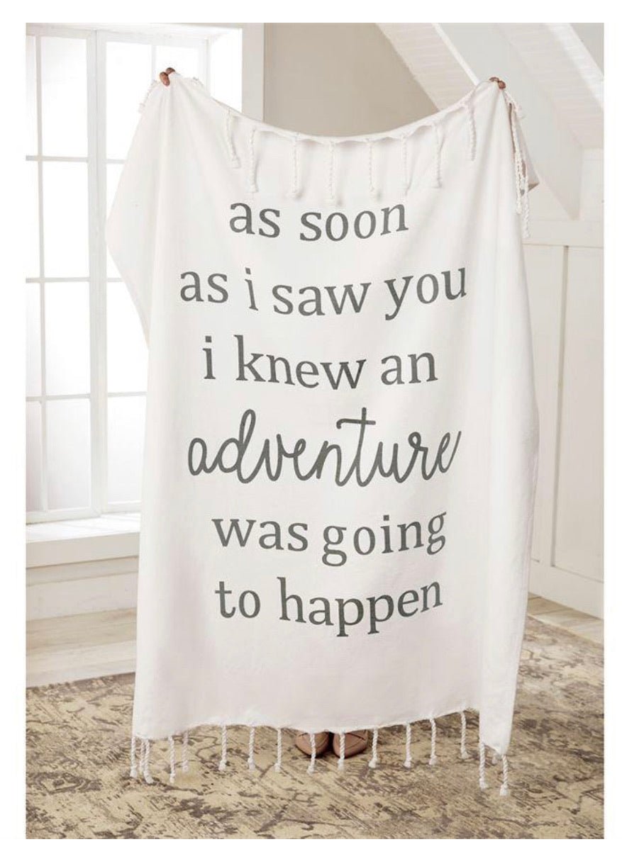 As Soon As I Saw You Blanket - Abigail Fox Designs