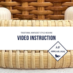 At Home Video Instruction, Woven Nantucket Bracelet - Abigail Fox Designs