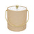Beige Wicker 3 Qt. Ice Bucket - Abigail Fox Designs