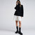 Black Turtleneck Sweater Pullover - Abigail Fox Designs