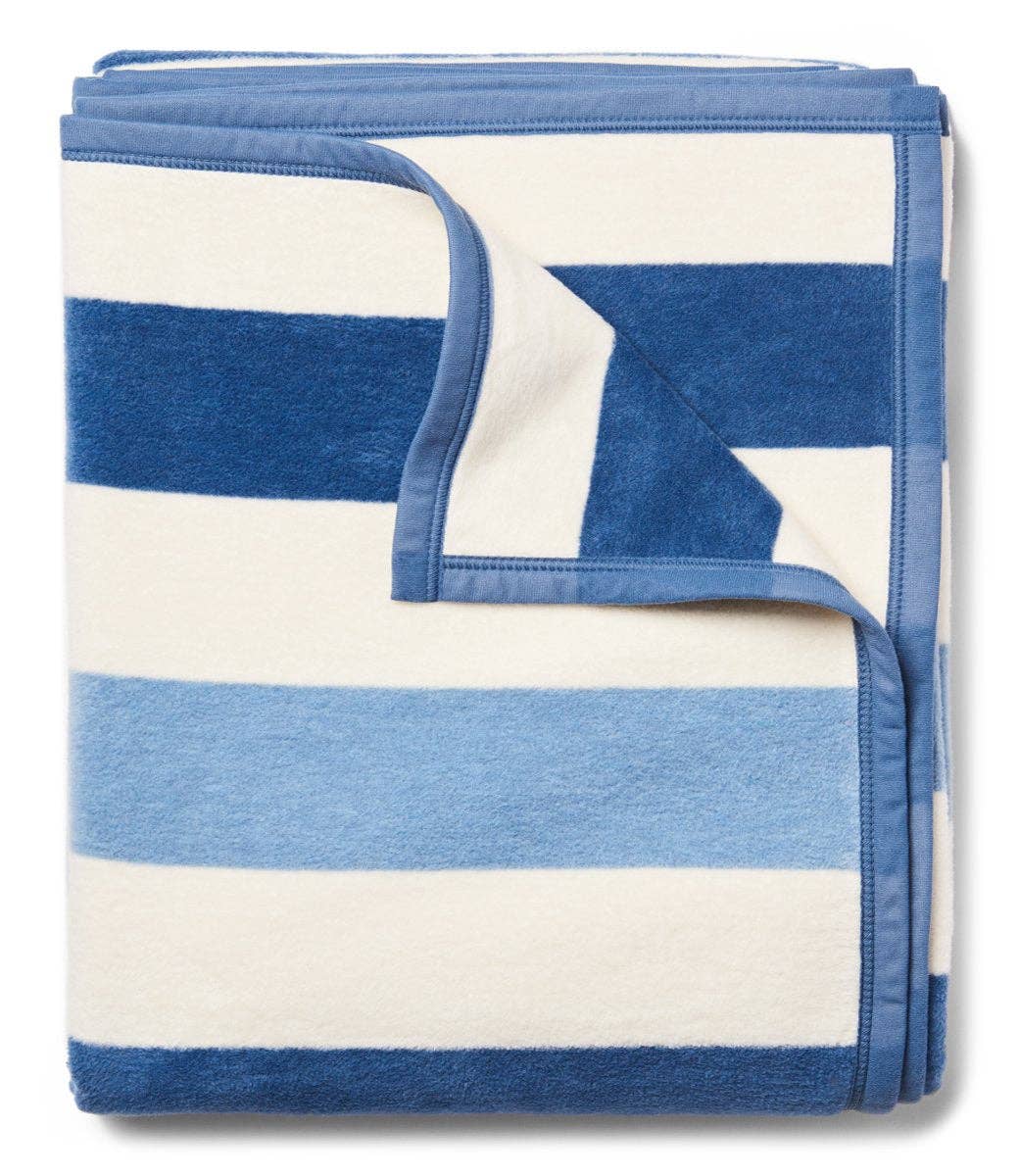 Brant Point Blues Original Blanket - Abigail Fox Designs