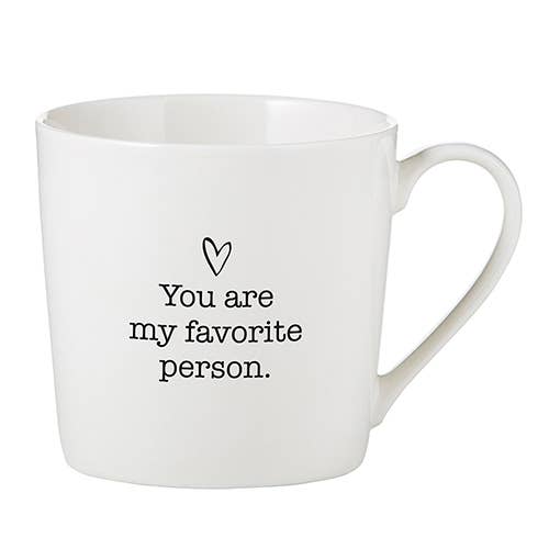 Cafe Mug - You Are My Favorite Person - Abigail Fox Designs