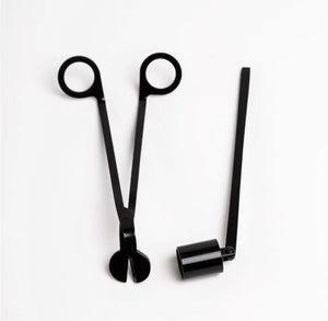 Candle Care Set, Candle Snuffer and Scissors - Abigail Fox Designs