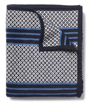 Captain's Classic Midnight Navy Blanket: Original - Abigail Fox Designs