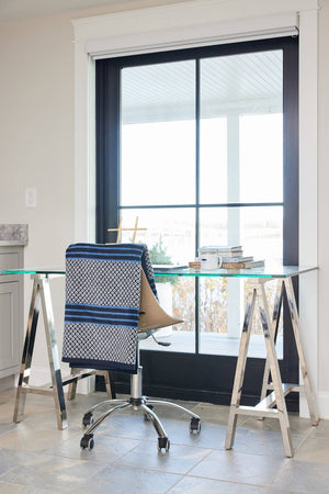 Captain's Classic Midnight Navy Blanket: Original - Abigail Fox Designs
